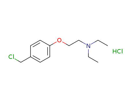 Ethanamine, 2-[4-(chloromethyl)phenoxy]-N,N-diethyl-, hydrochloride