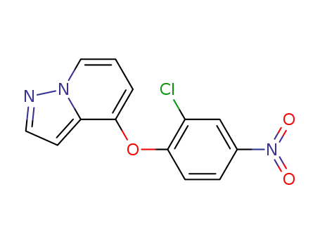 4-(2-chloro-4-nitrophenoxy)pyrazolo[1,5-a]pyridine