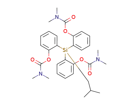 tris(2-(N,N-dimethylcarbamoyloxy)phenyl)(isobutyl)silane