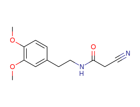 N-(2-(3,4-DIMETHOXYPHENYL)ETHYL)-2-NITRILOETHANAMIDE