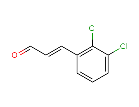 Molecular Structure of 78444-18-5 (2,3-DICHLOROCINNAMALDEHYDE)