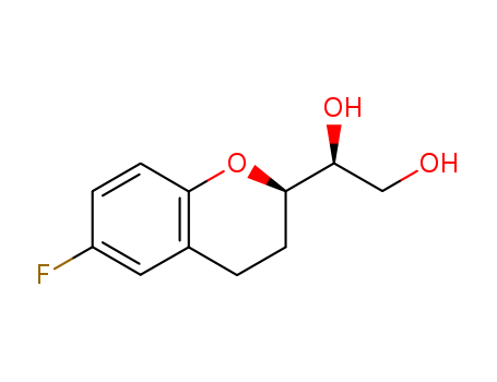 1-[6-fluoro-(2R)-3,4-dihydro-2H-1-benzopyrane]-(1S)-1,2-ethylene glycol