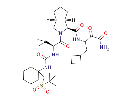 C<sub>34</sub>H<sub>57</sub>N<sub>5</sub>O<sub>7</sub>S