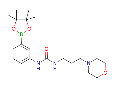 Molecular Structure of 787591-44-0 (C<sub>20</sub>H<sub>32</sub>BN<sub>3</sub>O<sub>4</sub>)