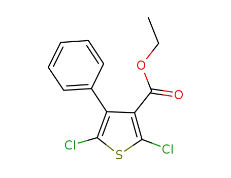 ethyl 2,5-dichloro-4-phenylthiophene-3-carboxylate