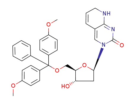 3-(2-deoxy-5-O-(4,4'-dimethoxytrityl)-β-D-erythro-pentofuranosyl)-7,8-dihydropyrido[2,3-d]pyrimidin-2(3H)-one
