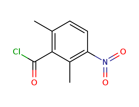 Benzoyl chloride,2,6-dimethyl-3-nitro- cas  6307-78-4