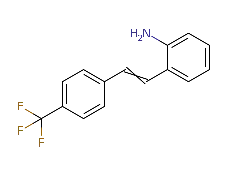 2-(2-[4-(trifluoromethyl)phenyl]ethenyl)benzenamine