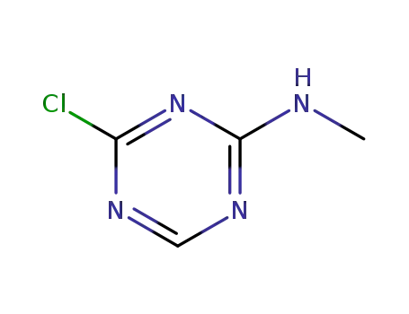1,3,5-Triazin-2-amine, 4-chloro-N-methyl-