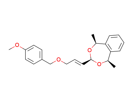 syn 3-[3-(4-methoxybenzyloxy)prop-1-enyl]-1,5-dimethyl-benzo[e]-[1,3]dioxepane