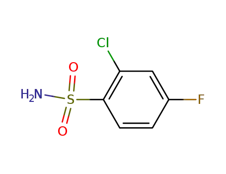2-Chloro-4-fluorobenzenesulfonamide