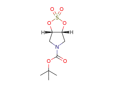 cis-N-tert-butoxycarbonylpyrrolidine-3,4-cyclic sulfate