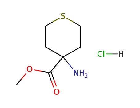 4-AMINOTETRAHYDROTHIOPYRAN-4-CARBOXYLIC ACID METHYL ESTER HCLCAS