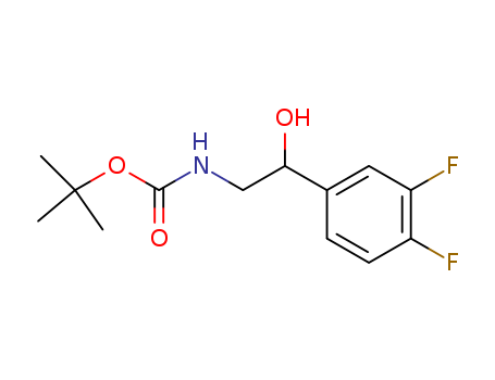 [2-(3,4-DIFLUOROPHENYL)-2-HYDROXYETHYL]-CARBAMIC ACID 1,1-DIMETHYLETHYL ESTER