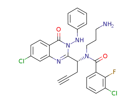 Molecular Structure of 1095253-39-6 (ARQ 621)