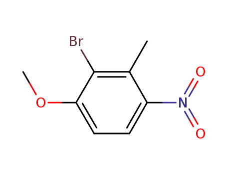 2-bromo-1-methoxy-3-methyl-4-nitrobenzene