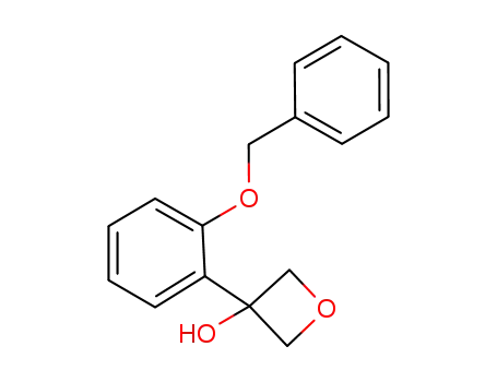 Molecular Structure of 1123787-70-1 (3-(2-(benzyloxy)phenyl)oxetan-3-ol)