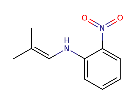 2-nitro-N-(2-methyl-1-propen-1-yl)benzenamine