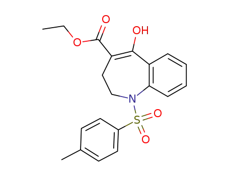 ethyl 2,3-dihydro-5-hydroxy-1-tosyl-1H-1-benzazepine-4-carboxylate