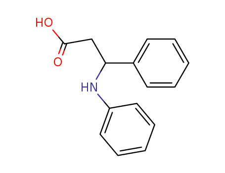 3-Phenyl-3-anilinopropionic acid