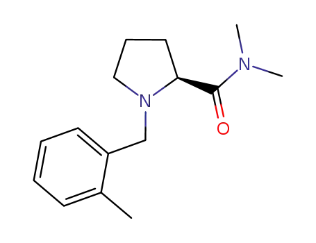 (S)-N,N-dimethyl-1-(2-methylbenzyl)pyrrolidine-2-carboxamide