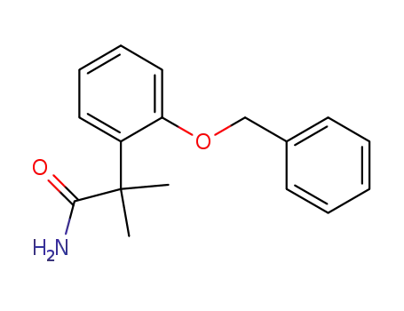 α,α-dimethyl-2-(phenylmethoxy)-benzeneacetamide