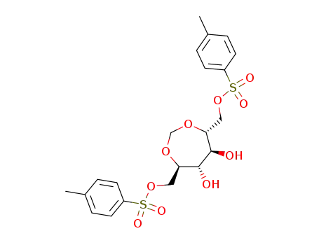 (5,6-dihydroxy-1,3-dioxepane-4,7-diyl)dimethanediyl bis(4-methylbenzenesulfonate) (non-preferred name)