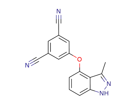5-(3-methyl-1H-indazol-4-yloxy)-isophthalonitrile