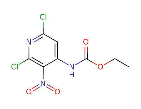 N-(2,6-Dichloro-3-nitro-4-pyridinyl) carbamic acid ethyl ester