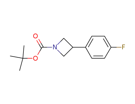 tert-butyl-3-(4-fluorophenyl)azetidine-1-carboxylate