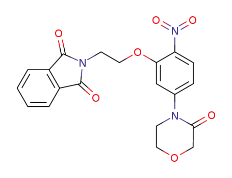 2-{2-[2-nitro-5-(3-oxomorpholin-4-yl)phenoxy]ethyl}-1H-isoindol-1l,3(2H)-dione