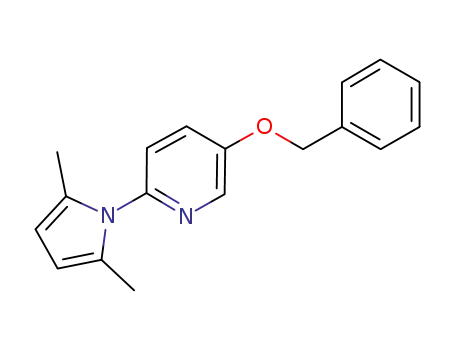 5-Benzyloxy-2-(2,5-diMethylpyrrol-1-yl)pyridine