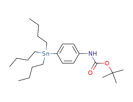 Carbamic acid, [4-(tributylstannyl)phenyl]-, 1,1-dimethylethyl ester