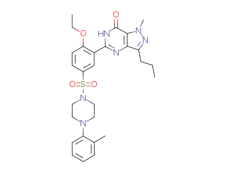Molecular Structure of 1007310-64-6 (C<sub>28</sub>H<sub>34</sub>N<sub>6</sub>O<sub>4</sub>S)