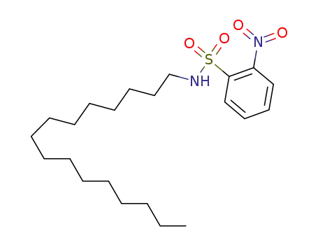 Molecular Structure of 198971-44-7 (2-nitro-N-hexadecylbenzenesulfonamide)