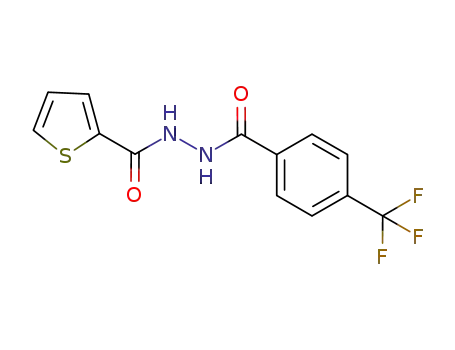 N-(4-trifluoromethylbenzoyl)-N'-(2-thiophenecarbonyl)hydrazide
