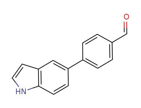 4-(1H-INDOL-5-YL)BENZALDEHYDE