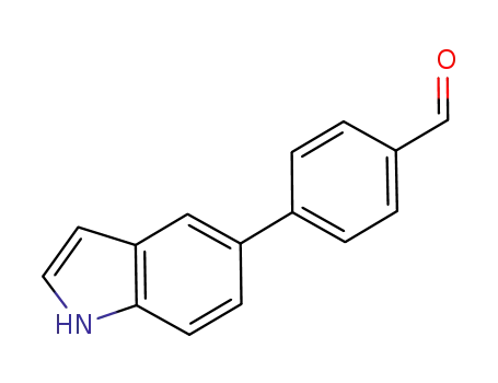 4-(1H-indol-5-yl)benzaldehyde