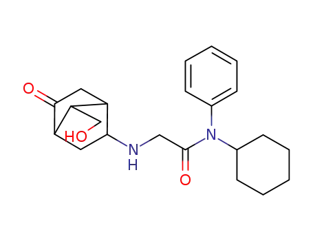 Acetamide,
N-cyclohexyl-2-[[7-(hydroxymethyl)-5-oxobicyclo[2.2.1]hept-2-yl]amino]-
N-phenyl-