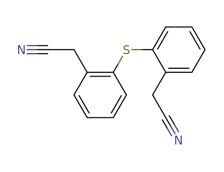 2-(2-((6-cyanomethylphenyl)thio)phenyl)acetonitrile