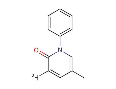 3-deutero-5-methyl-1-phenylpyridin-2(H)-one