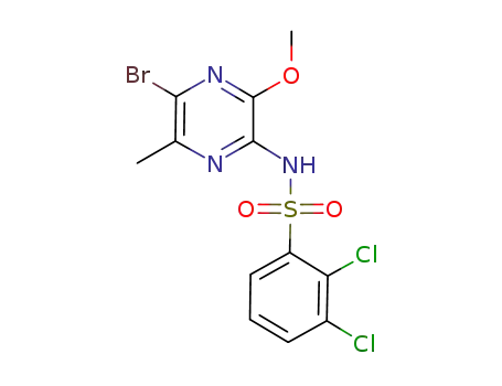 Benzenesulfonamide,
N-(5-bromo-3-methoxy-6-methylpyrazinyl)-2,3-dichloro-