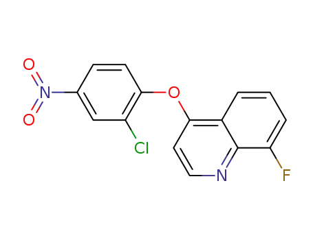 4-(2-chloro-4-nitrophenoxy)-8-fluoroquinoline
