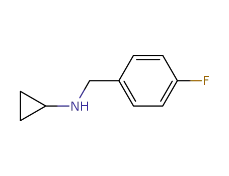 벤젠 메탄 아민, N- 시클로 프로필 -4- 플루오로-(9CI)