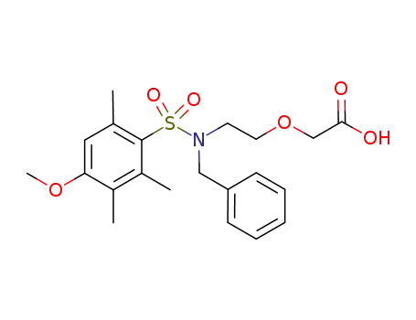 {2-[benzyl-(4-methoxy-2,3,6-trimethyl-benzenesulfonyl)-amino]-ethoxy}acetic acid