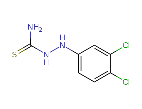 2-(3,4-Dichlorophenyl)-1-hydrazinecarbothioamide 13124-09-9