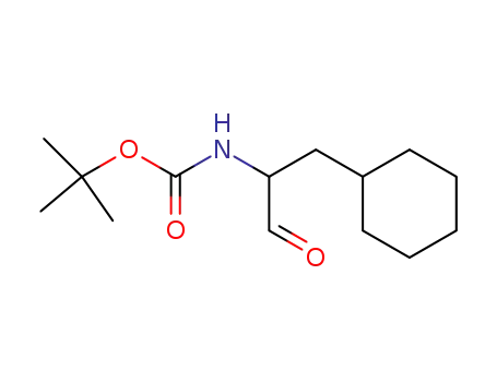 (S)-(2-cyclohexyl-1-formylethyl)carbamic acid,1,1-dimethylethyl ester