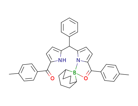 10-(9-borabicyclo[3.3.1]non-9-yl)-5-phenyl-1,9-di-p-toluoyldipyrromethane
