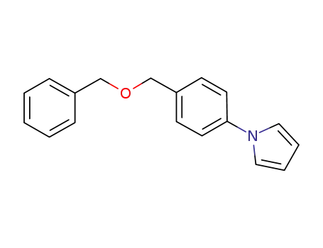 1-(4-(benzyloxymethyl)phenyl)-1H-pyrrole