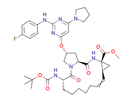 C<sub>38</sub>H<sub>50</sub>FN<sub>7</sub>O<sub>7</sub>
